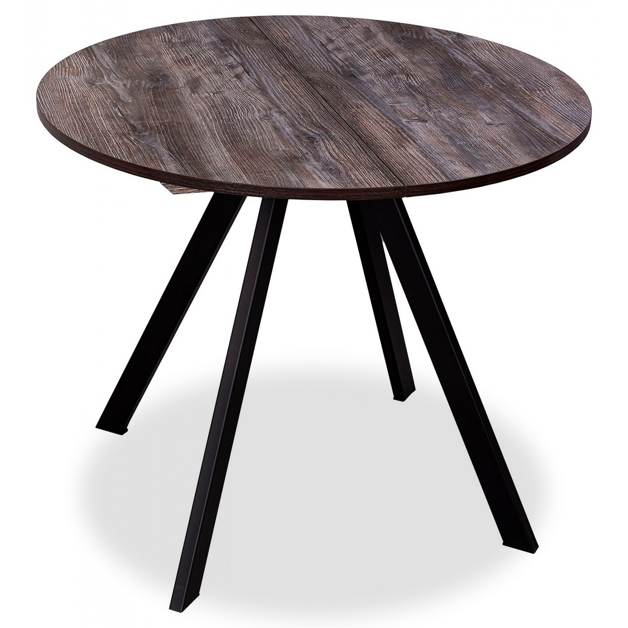 Стол обеденный Вита К древесина коричневая темная орех DOM_Vita_K_OT_95_CHR