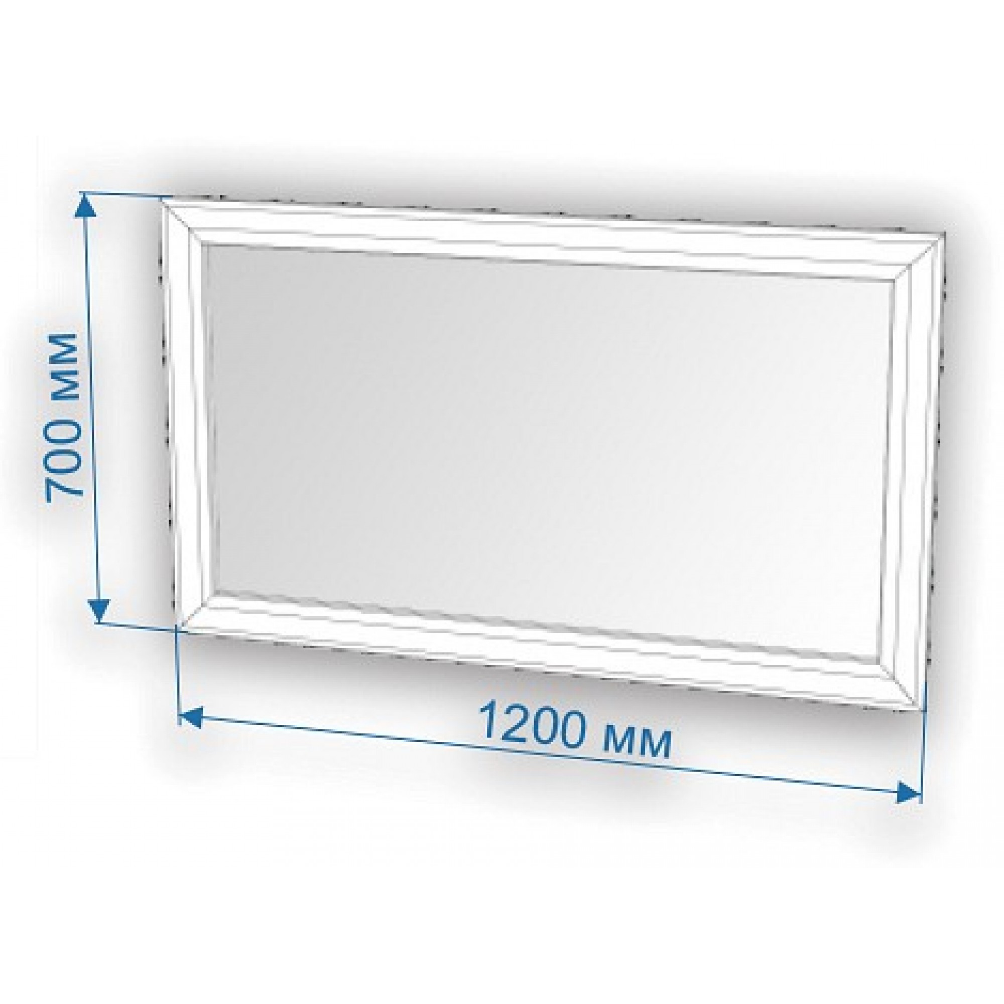 Зеркало настенное Нобиле ЗР-120    MER_ZR-120-Kr