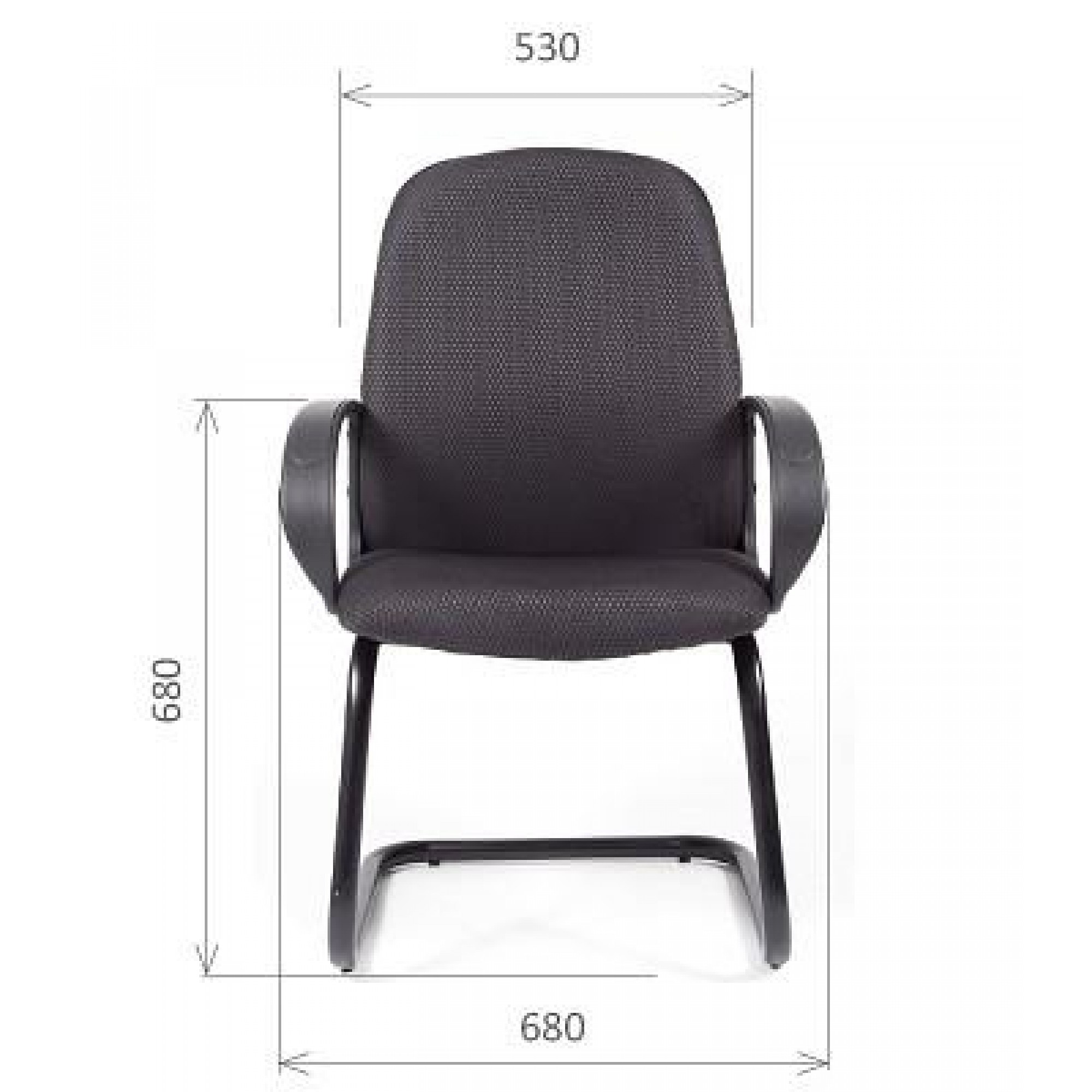Кресло Chairman 279V черный/черный    CHA_1176929