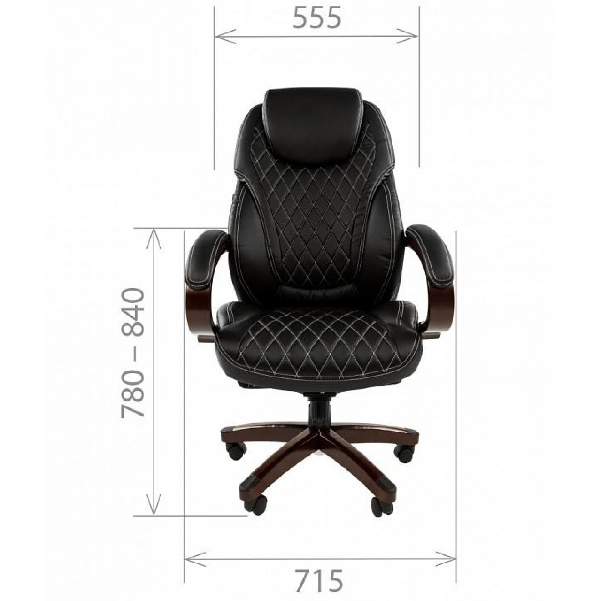 Кресло для руководителя Chairman CH 406    CHA_7023211