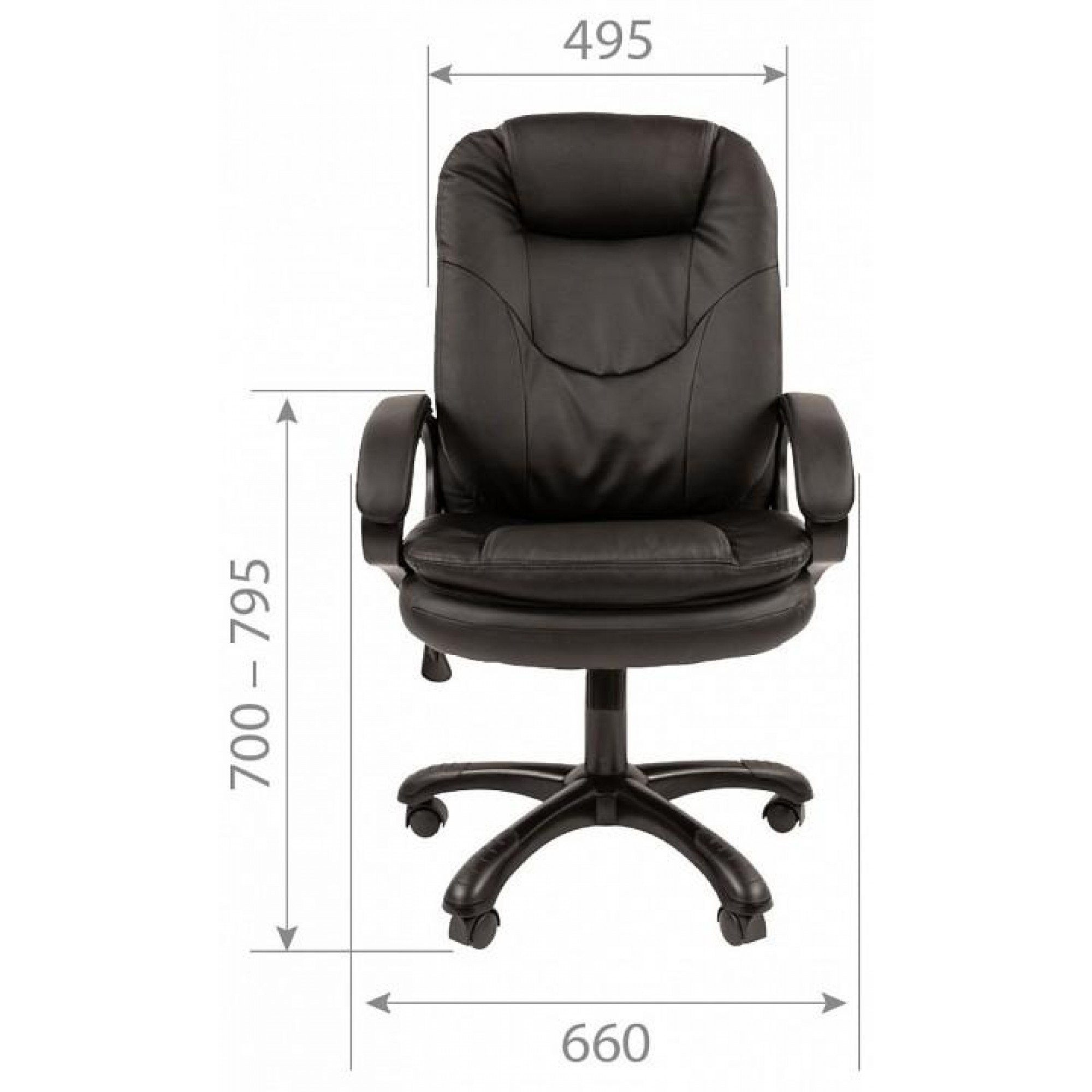 Кресло для руководителя Chairman 668    CHA_7128005