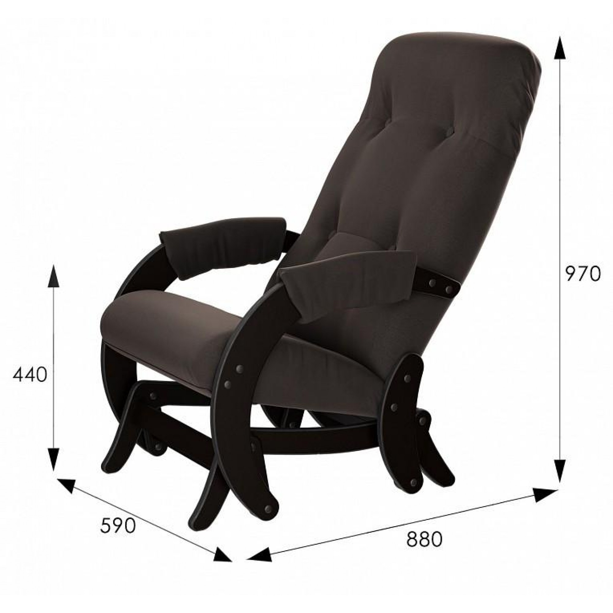 Кресло-качалка Модель 68    ML_2000026684749