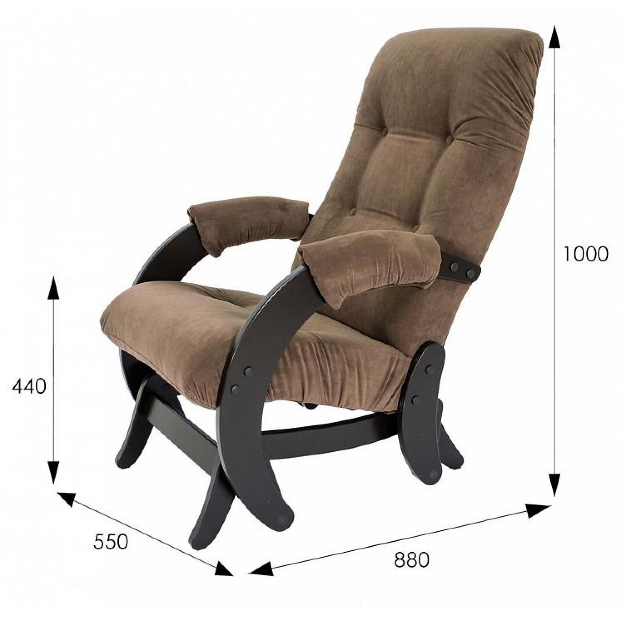 Кресло-качалка Модель 68    ML_2000026720539