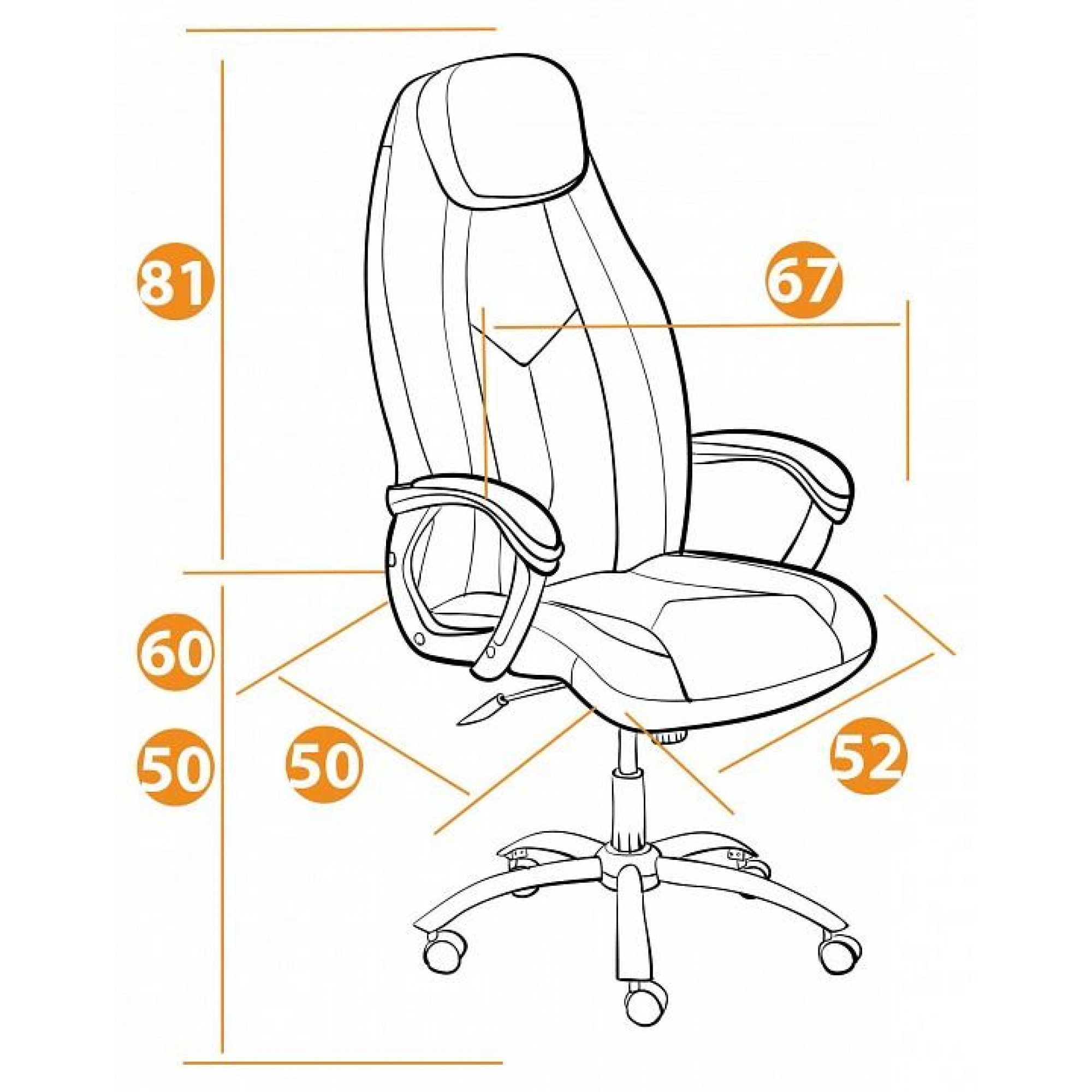 Кресло для руководителя Boss    TET_15306
