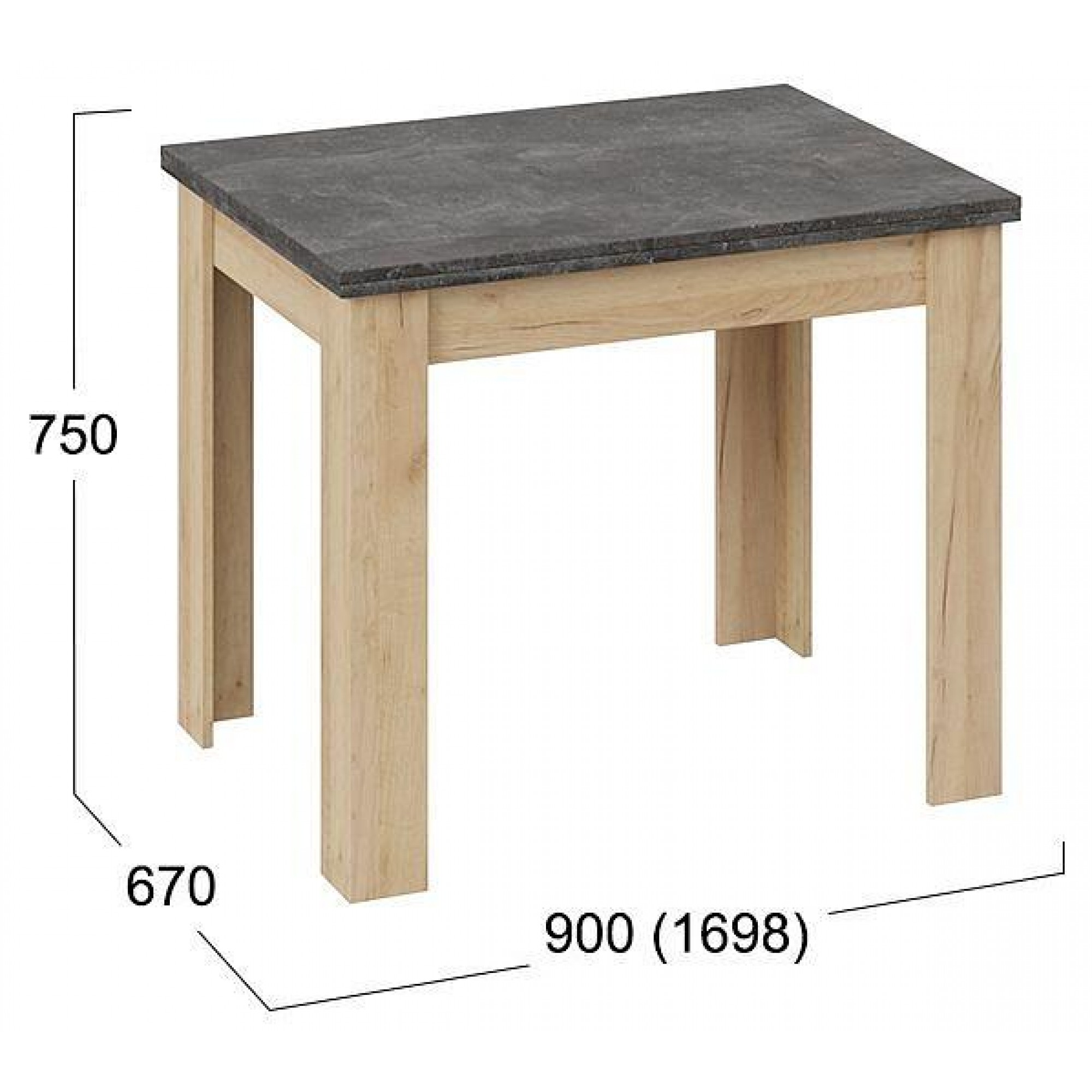 Стол обеденный Промо Тип 3    TRI_215524
