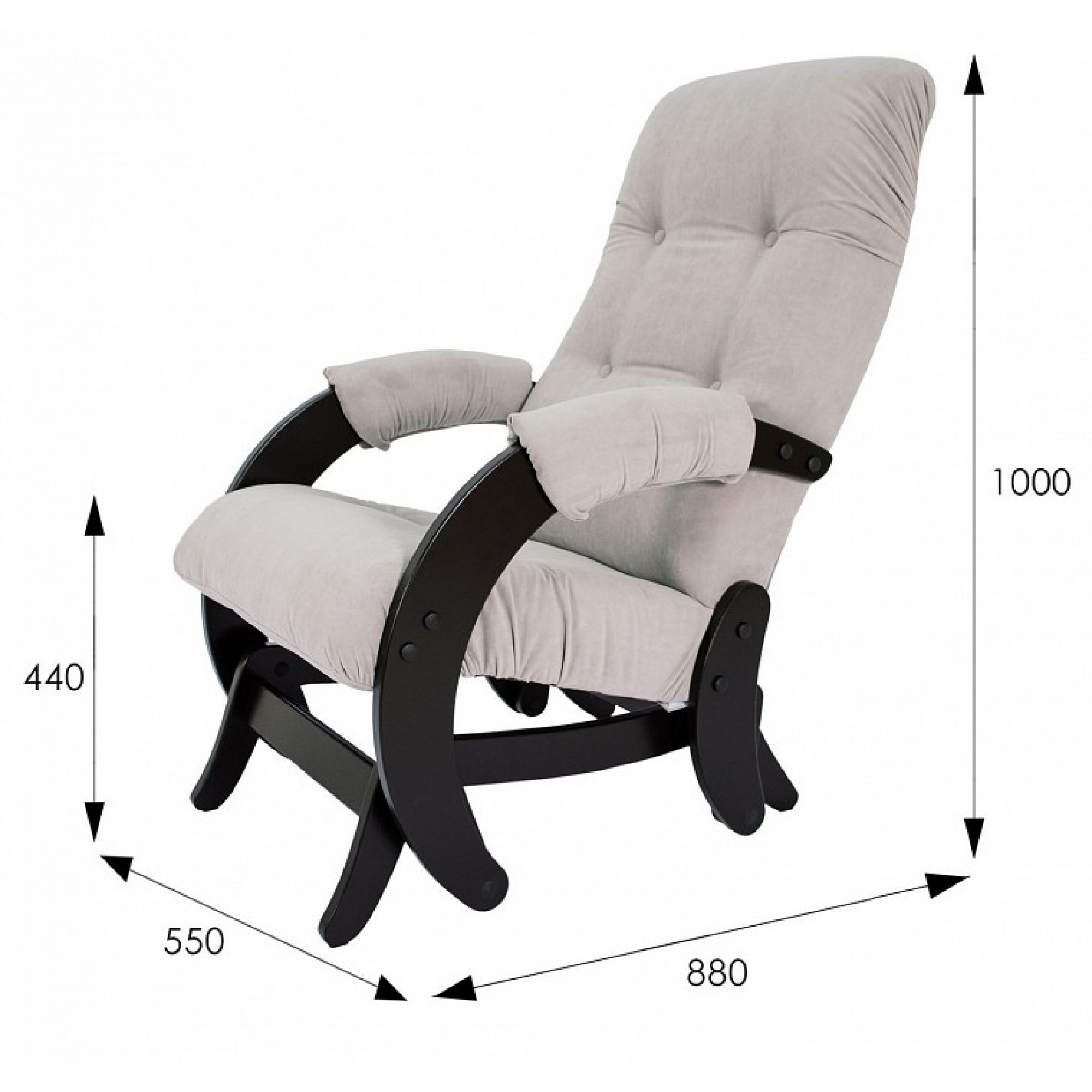 Кресло-качалка Модель 68    ML_2000026720546